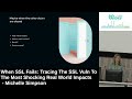 When SSL Fails: Tracing the SSL vuln to the most shocking real world impacts - Michelle Simpson