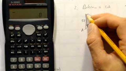 USING SINE LAW TO DETERMINE ANGLES AND SIDES