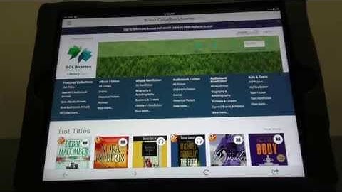 Downloading Library Ebooks using the Overdrive App