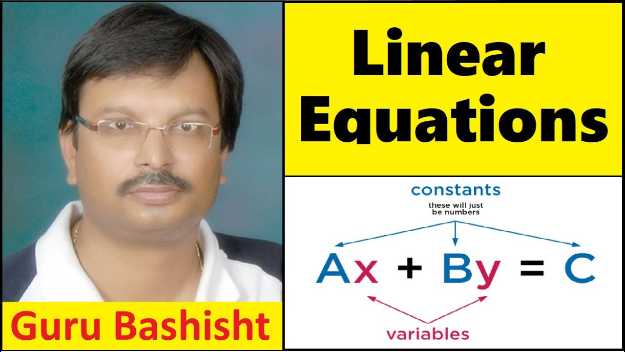 Linear Equations - YouTube