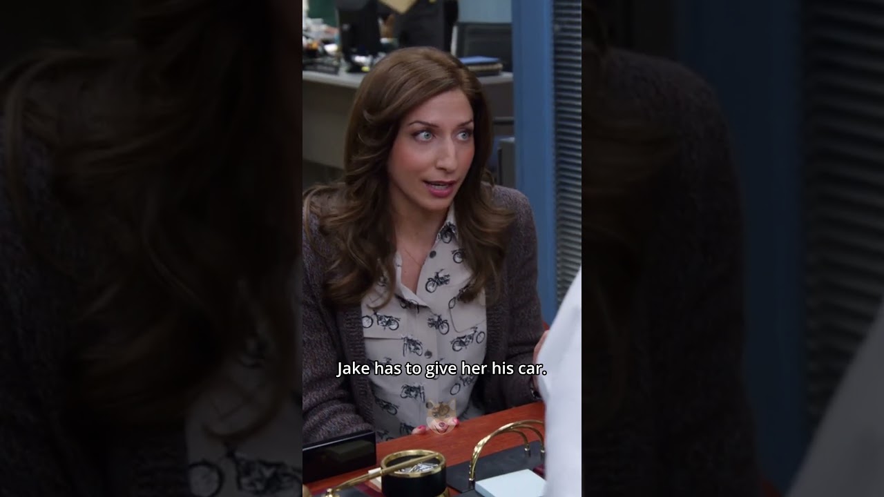 Gina explains Jake & Amy’s bet | Brooklyn Nine-Nine S01 E01 | #brooklynninenine #trending #shorts
