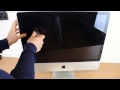 Apple iMac 5. Generation Glasscheibe ausbauen iMac 7,1 | Apple iMac 5 Remove glass disc iMac7,1