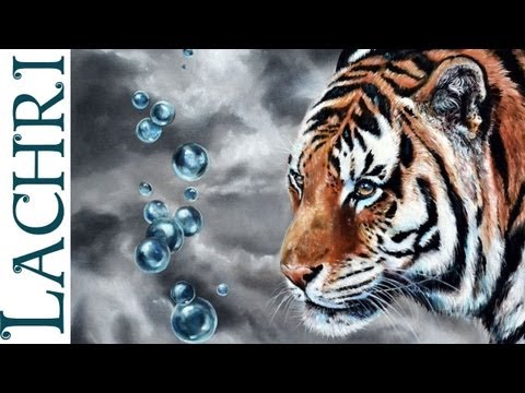 speed-painting---how-to-oil-paint-a-tiger---photorealistic-time-lapse-tutorial-by-lachri
