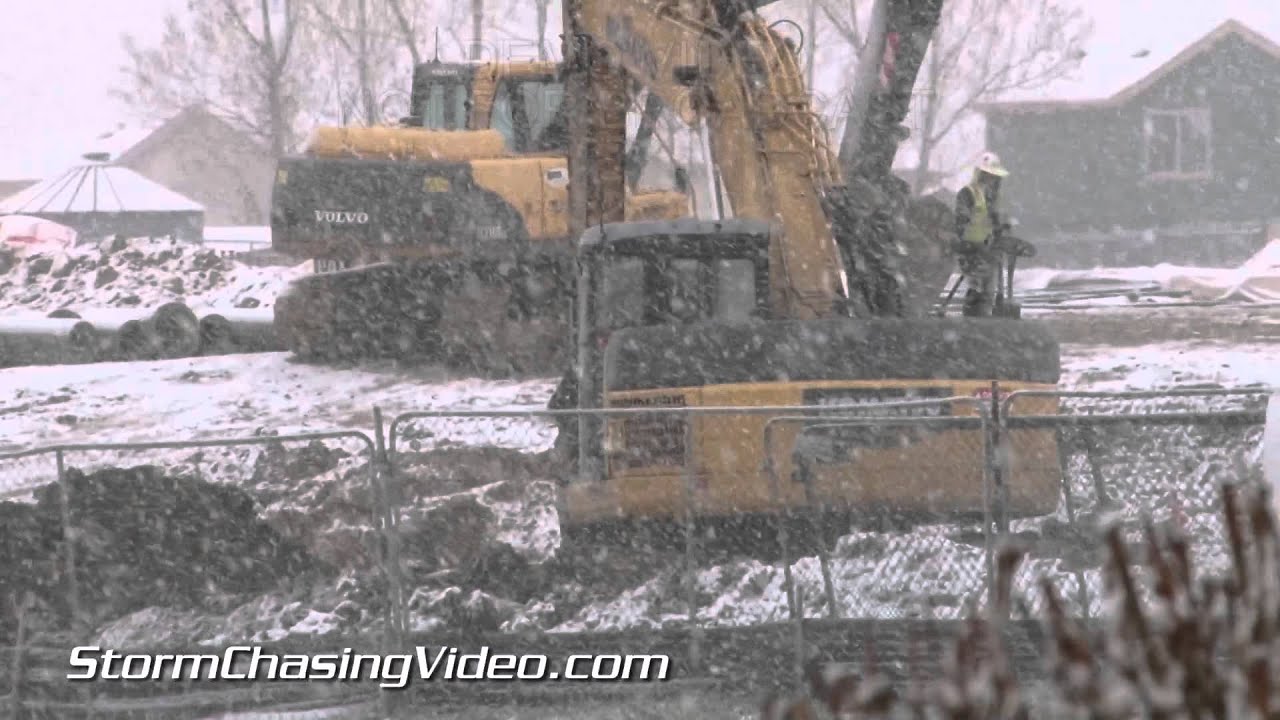 3/25/2015 Denver, CO Spring Snow Storm.