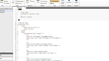 Php Form Validation Tutorial Simple Part 2/6