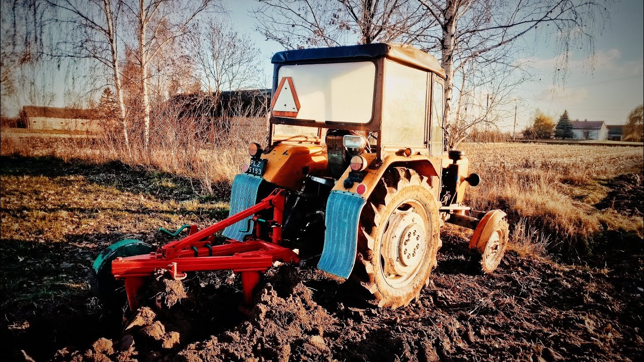 Ciężka orka zimowa. Ursus c330M w akcji🔥🚜🌾. 