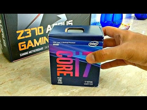 Intel Core i7 8700 - 8th gen Unboxing! | Coffee Lake