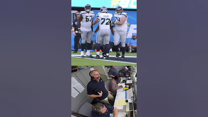 🎙️ Ken Walker’s game-sealing touchdown heard from the booth! | Seahawks Shorts