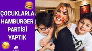 Çağla | Çocuklarla Hamburger Partisi Yaptık