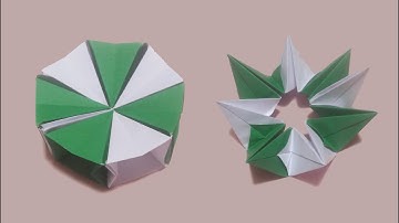How To Make a Paper MOVING Flexahedron / INFINITY ORIGAMI STAR | Fun & Easy Origami