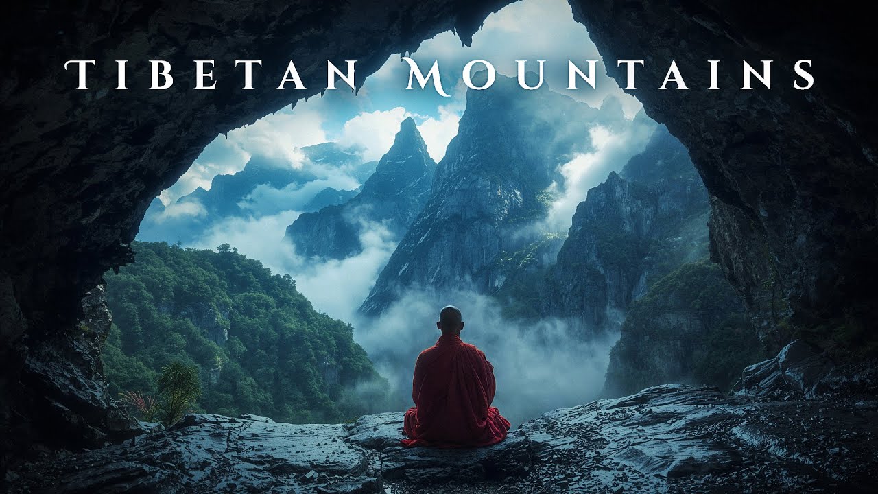 Tibetan Mountains - Tibetan Healing Relaxation Music - Ethereal Meditative Ambient Music