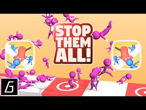 Stop Them All - Gameplay - First Levels (1-40) & Traps - (iOS - Android)