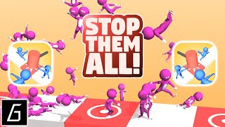 Stop Them All - Gameplay - First Levels (1-40) & Traps - (iOS - Android)