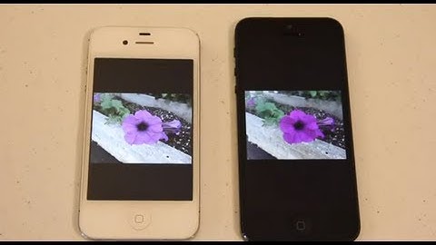 iPhone 5 vs. iPhone 4S - Camera Test