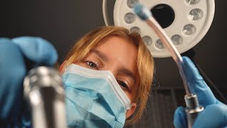 Asmr Dentist Teeth Cleaning And Dental Exam