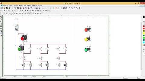 SEMÁFORO DE UNA VÍA EN CADE SIMU