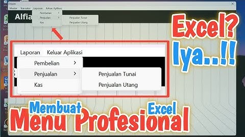 Membuat Tampilan Menu yang Cantik dan Profesional dengan Custom UI di Microsoft Excel