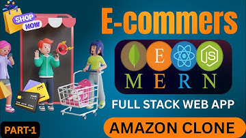 Part-1 Amazon Clone Tutorial | Build a Full-Stack E-Commerce App with MERN, Tailwind & Redux Toolkit
