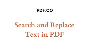 Search and Replace Text in PDF using PDF co and Zapier