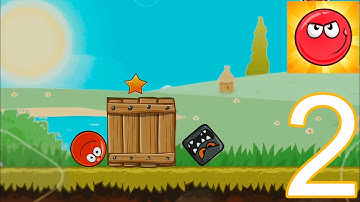 Red Ball 4 Facecam Gameplay Walkthrough Level 2 (iOS, Android)