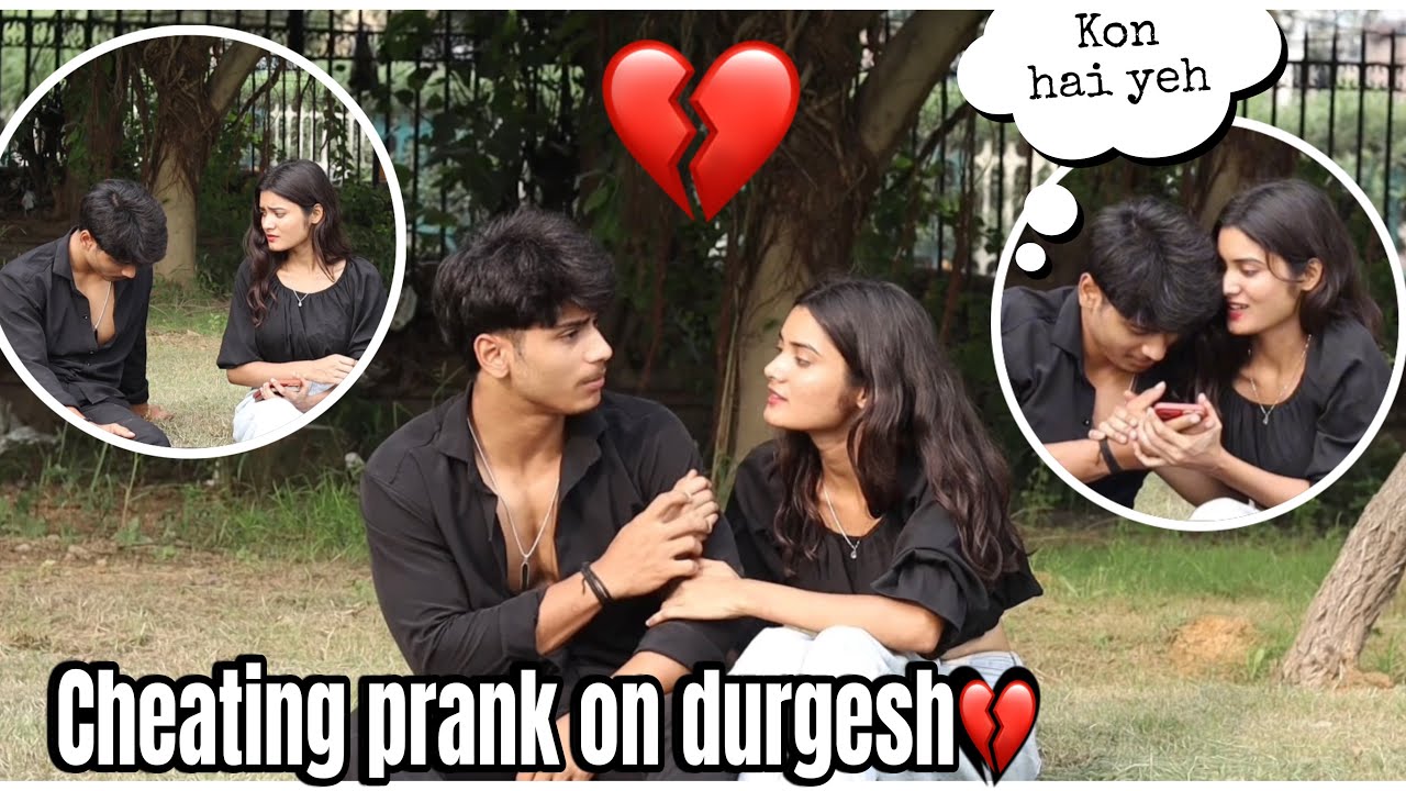 Cheating prank on Durgesh 💔|| #ichchha #trending #viral #cute #cheating #prankvideo 