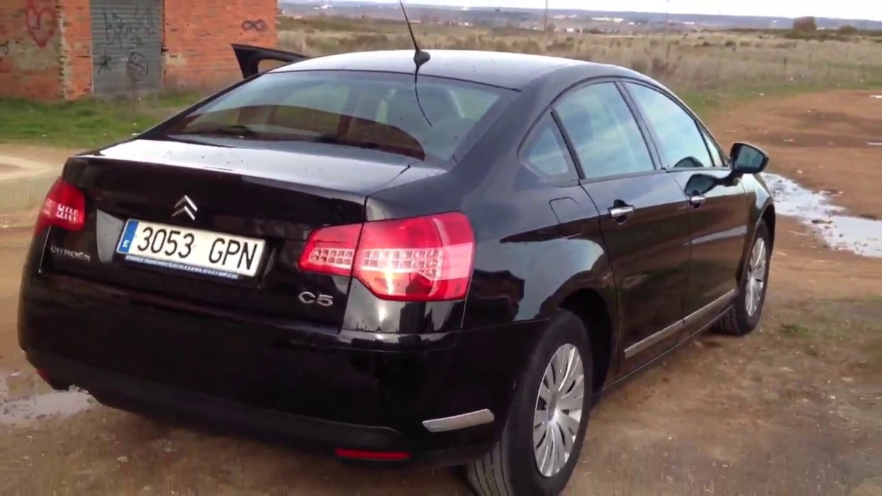 Citroen c5 1.6 hdi premier 110cv YouTube