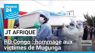 République démocratique du Congo : hommage aux victimes de Mugunga • FRANCE 24 screenshot 1