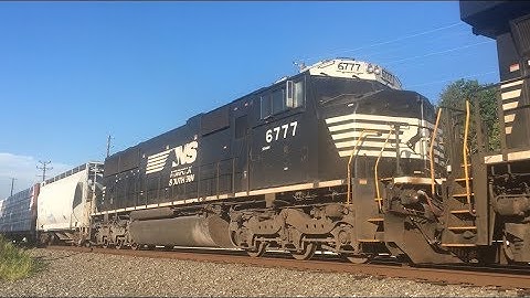 NS 18G @ Cranford, NJ with a NS SD60M trailing