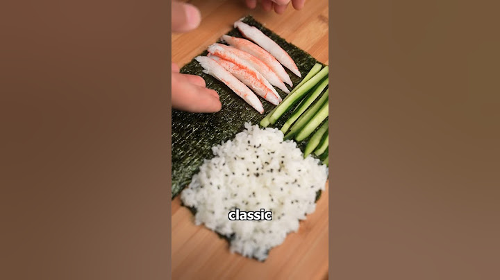 The Easiest Way to Make Sushi at Home