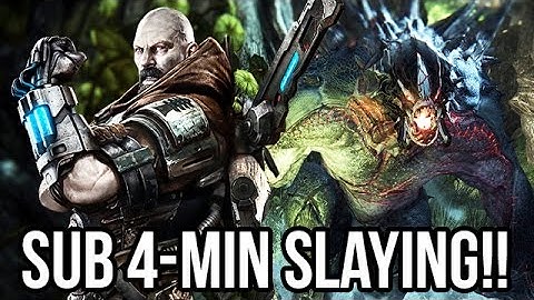 Evolve - SUB 4-MIN MONSTER SLAUGHTER!! LAZARUS!! Gameplay Walkthrough Part 9 (XB1/PS4/PC 1080p HD)