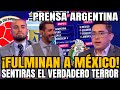 Prensa argentina analiza los grupos de la copa amrica y fulminan a mxico en programa en vivo