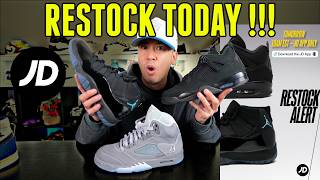 RESTOCK JORDAN 11 GAMMA BLUE & BLACK CAT 4 TODAY JD SPORTS