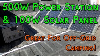 500W Power Station - Itehil LiFePO4 Solar Generator W/100W Solar Panel - Better Than Jackery 500? by Colorado Camperman 2,673 views 2 years ago 20 minutes