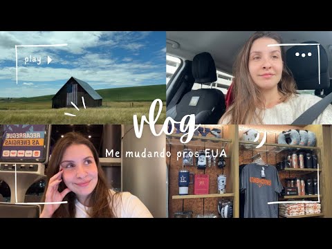 VLOG - mudança pros EUA e falando sobre o estágio