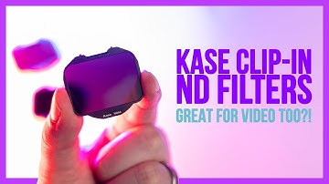 Kase Clip-in Sensor ND Filters! Great for Video too?!