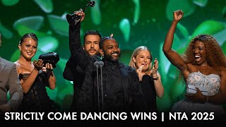 Strictly Come Dancing wins Talent award at National TV Awards 2025!