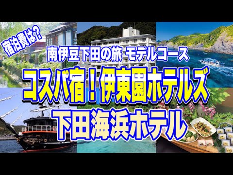 【伊豆旅行】超コスパ！伊東園ホテルズ 下田海浜ホテル！南伊豆下田をとことん満喫する観光グルメ旅♬1泊2日飲み放題ビュフェ付き！超コスパの宿泊費はいくら？？幕末浪漫と秘境を巡る大満足プランをご紹介♪