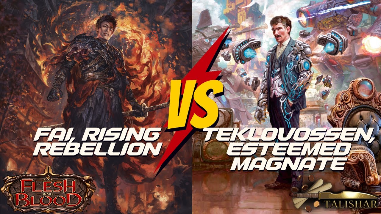 Daily FaB #53 | Fai vs. Teklovossen | Flesh and Blood | Bright Lights ...