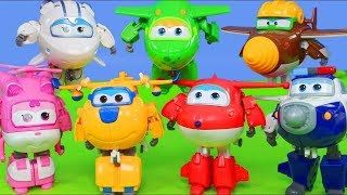 Super Wings Unboxing Transformers Jett, Donnie & Dizzy Videos Para Niños