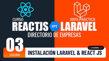Curso React JS y Laravel 👉 Instalación de React y Laravel👈 Programando un directorio de empresas