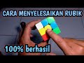 Cara main rubik 3x3 untuk pemula  dari acak sampai jadi