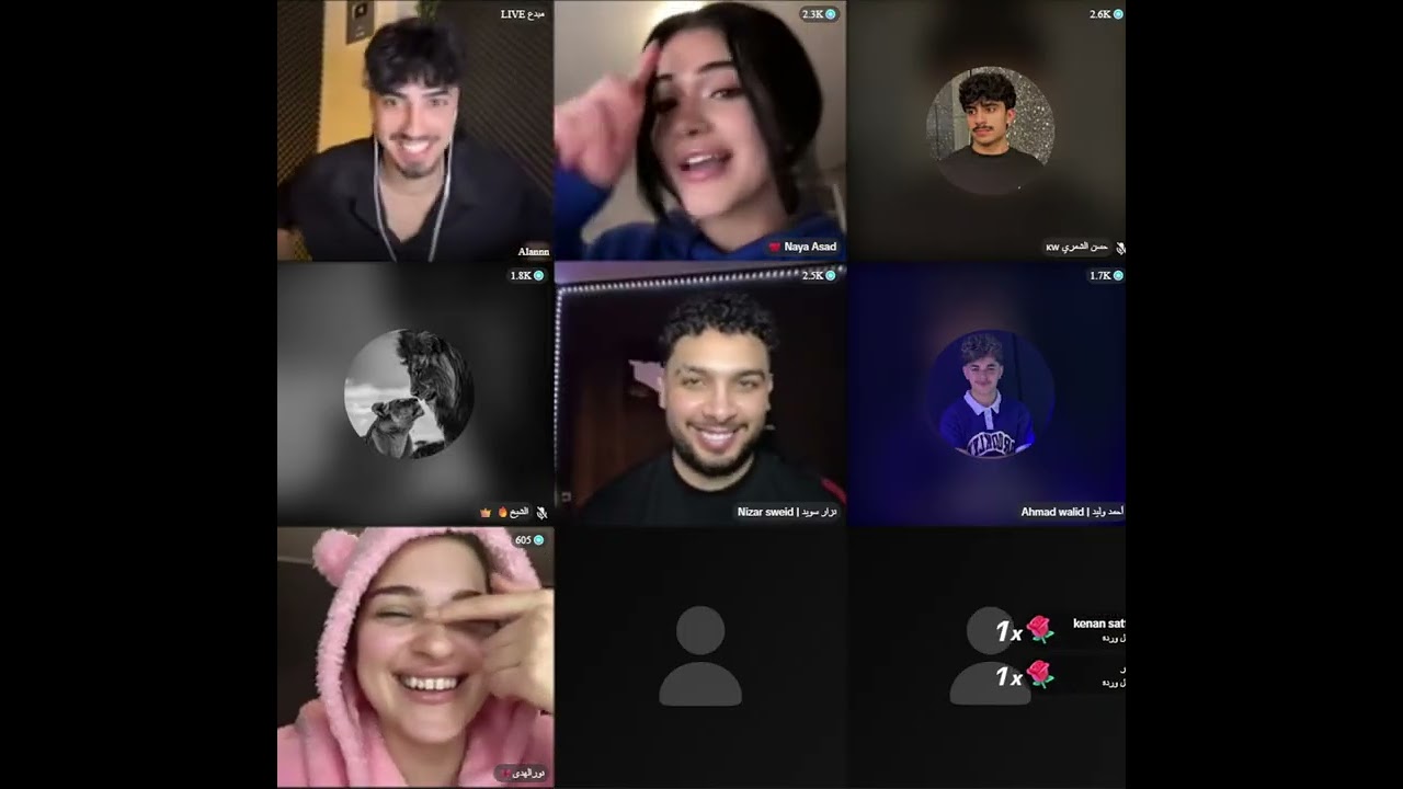 الان مع اصديقاء نور الهدى ونايا واحمد وليد حسن الشمري ونزار مع شيخ مين تتوقع الفوز