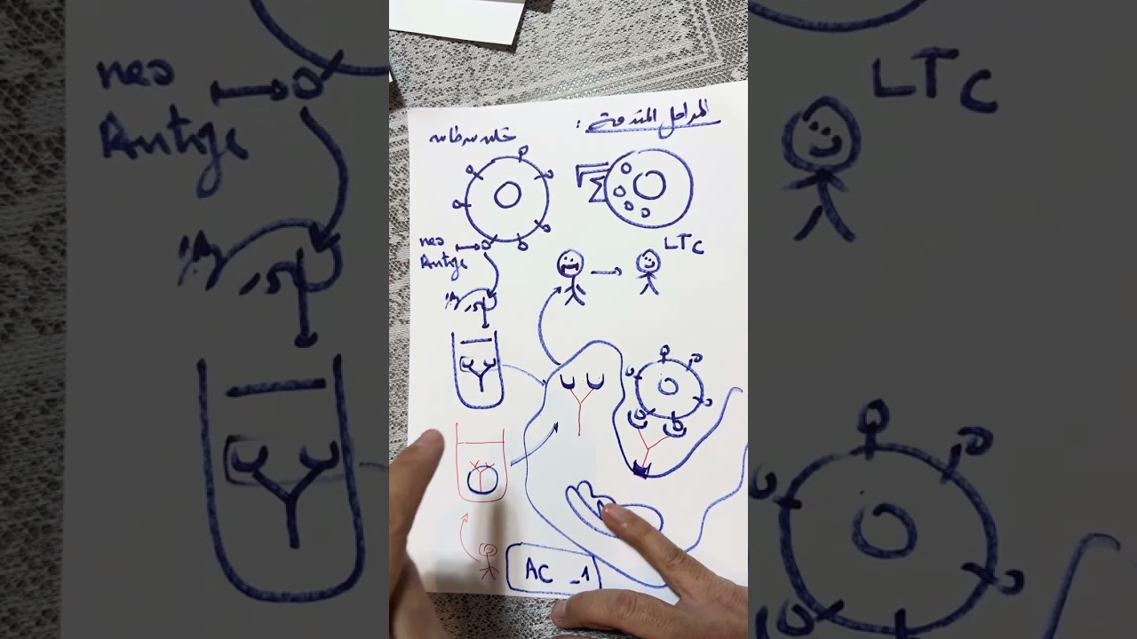 المناعة افكار تمارين علوم الطبيعة والحياة بكالوريا