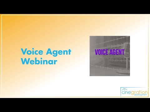 Voice Agent - CinDev Webinar