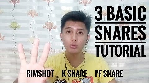 Beatbox Tutorial: Basic Snares [RIMSHOT, K SNARE, PF SNARE]