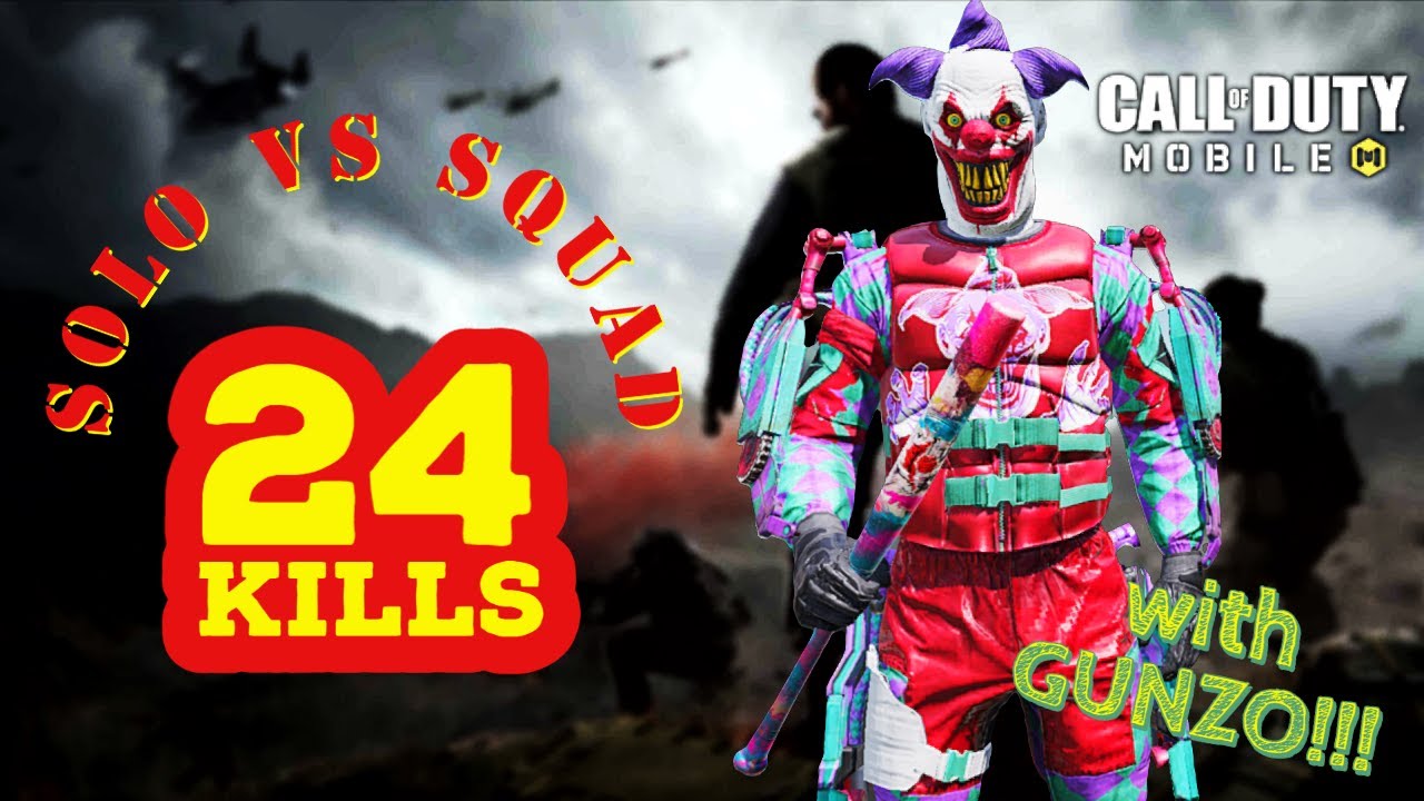 Call of Duty Mobile (CODM) Battle Royale - Gunzo The Clown! 🤡 - YouTube