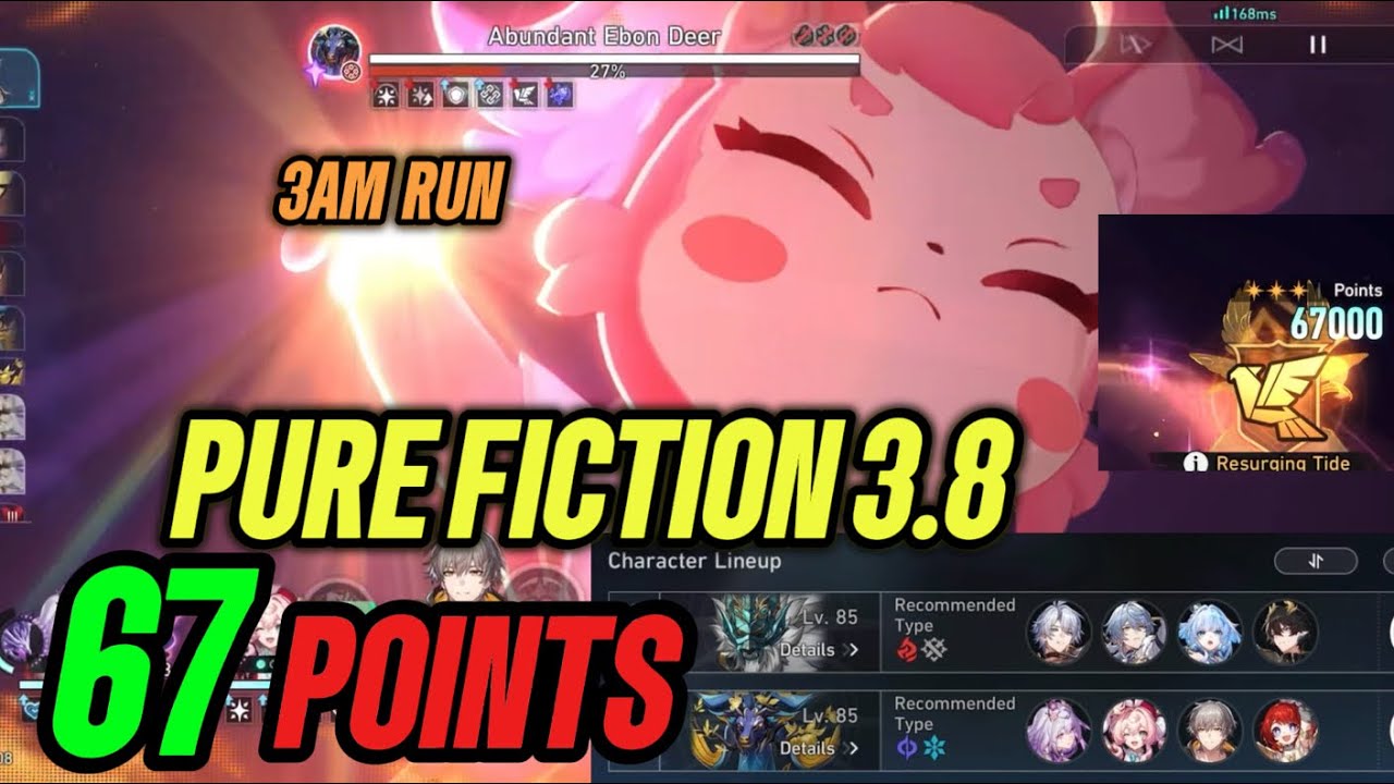 SIX SEVENNNN! 🗣️ 67k Points MANUAL Clear while fell asleep 7 times?! 💀 (Full Stars)