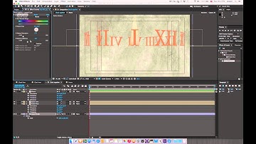 AE 3D - Solar Clock Tutorial part 7 - Background