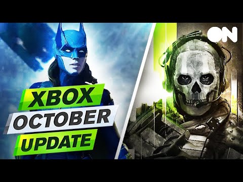 XBOX UPDATE OCTOBER 2022 | Gotham Knights, Scorn, Modern Warfare 2 & MORE
