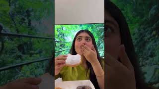 Let’s do Krispy Kreme donuts review #youtubeshorts #food #foodreview #donutsreview